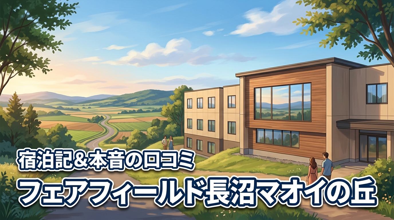 フェアフィールド・バイ・マリオット北海道長沼マオイの丘公園へ宿泊！口コミは？